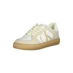 Calvin Klein White Polyester Sneaker - EU40/US7 - Sneakers