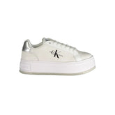 Calvin Klein White Polyester Sneaker - EU41/US11 - Sneakers
