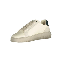 Calvin Klein White Polyester Sneaker - EU44/US11 - Sneakers