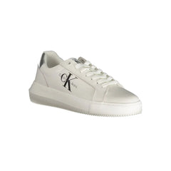 Calvin Klein White Polyester Sneaker - Sneakers
