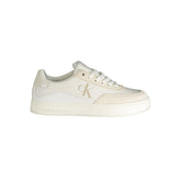 Calvin Klein White Polyester Sneaker - Sneakers