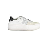 Calvin Klein White Polyester Sneaker - Sneakers