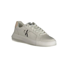 Calvin Klein White Polyester Sneaker - Sneakers