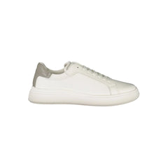 Calvin Klein White Polyester Sneaker - Sneakers