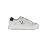 Calvin Klein White Polyester Sneaker - Sneakers