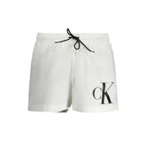 Calvin Klein White Polyester Swimwear - M - Swim Boxers