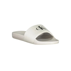 Calvin Klein White Polyester Women Sandal - EU39/US9 - Sandals