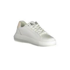 Calvin Klein White Polyester Women Sneaker