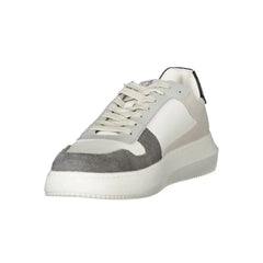 Calvin Klein White Polyethylene Men Sneaker - Sneakers