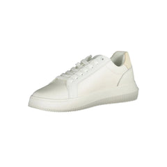 Calvin Klein White Polyethylene Men Sneaker - Sneakers