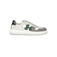 Calvin Klein White Polyethylene Men Sneaker - Sneakers
