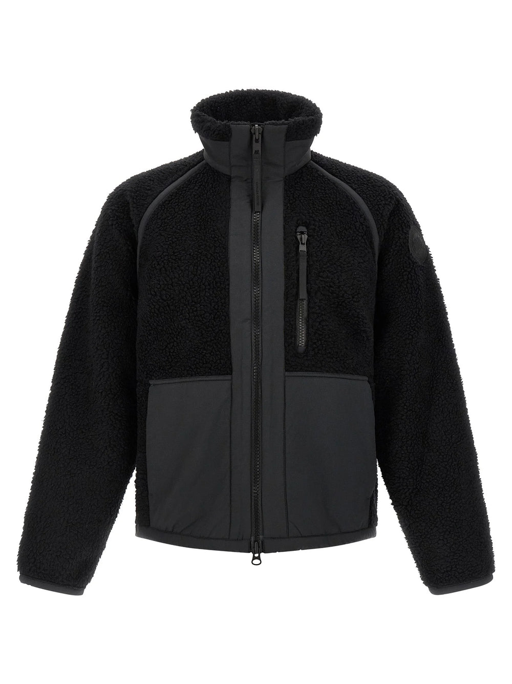 Canada Goose Black Wool Full-Length Jacket - S