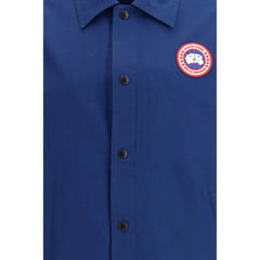 Canada Goose Blue Cotton Coat