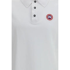 Canada Goose White Cotton Polo Shirt