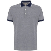 Canali Blue Cotton Polo Shirt - IT50 | L - Polos