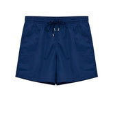 Canali Blue Polyester Swim Short - M - Swim Boxers
