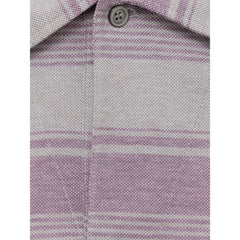 Canali Gray Cotton Polo Shirt - IT50 | L - Polos