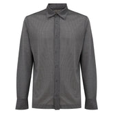 Canali Gray Cotton Shirt - IT50 | L - Shirts