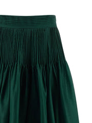 Carolina Herrera Bicolor Silk Mini Skirt - 4