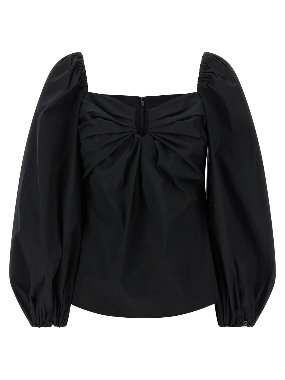 Carolina Herrera Black Cotton Tank Tops