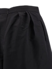 Carolina Herrera Black Silk Casual Pants - 10