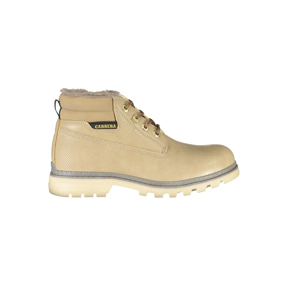 Carrera Beige Polyester Women Boot - Boots