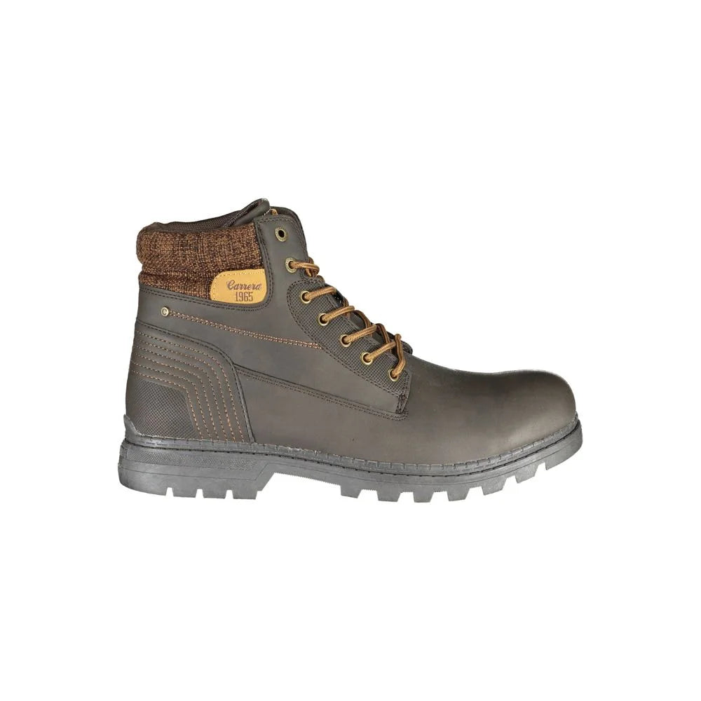 Carrera Brown Polyester Men Boot - Boots