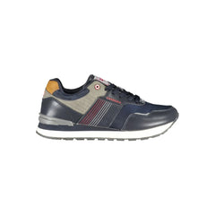 Carrera Sleek Blue Sports Sneakers with Logo Accent - Sneakers