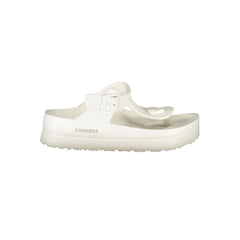 Carrera White Polyethylene Sandal - Sandals