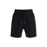 Casablanca Black Cotton Bermuda Shorts - S