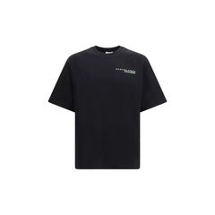 Casablanca Black Cotton T-Shirt