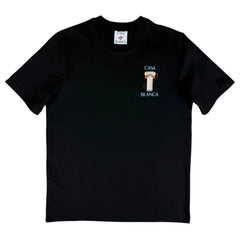Casablanca Black Cotton T-Shirt - L
