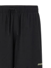 Casablanca Black Silk Bermuda Shorts