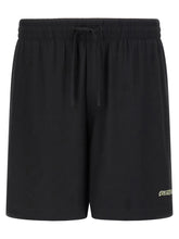 Casablanca Black Silk Bermuda Shorts
