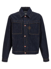 Casablanca Blue Cotton Denim Jacket - XL