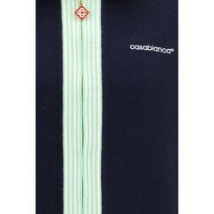Casablanca Blue Wool Oves Aries Full-Length Jacket - M