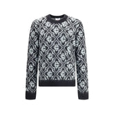 Casablanca Monogram Crew Sweater - Sweaters