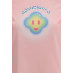 Casablanca Multicolor Cotton T-Shirt