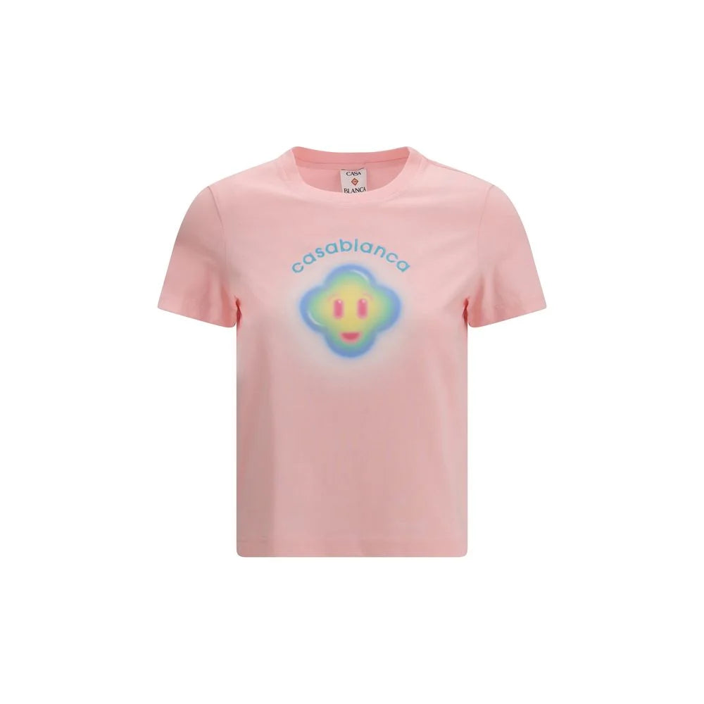 Casablanca Multicolor Cotton T-Shirt