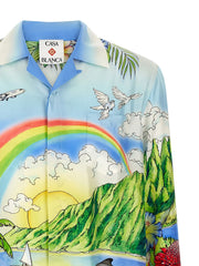 Casablanca Multicolor Silk Blouse