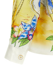 Casablanca Multicolor Silk Blouse