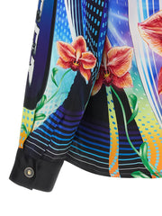 Casablanca Multicolor Silk Blouse