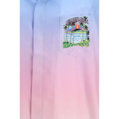 Casablanca Multicolor Silk Pattern Shirt