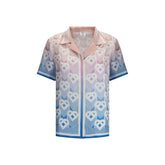 Casablanca Silk Cuban Collar short sleeve Shirt - M - Shirts
