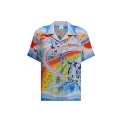 Casablanca Teacher Butterfly Landscape short sleeves Shirt - Shirts
