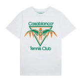 Casablanca White Cotton T-Shirt
