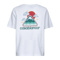 Casablanca White Cotton T-Shirt