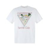 Casablanca White Cotton T-Shirt