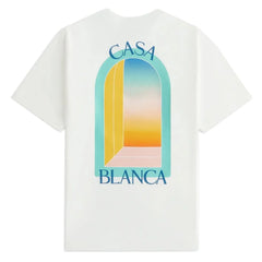 Casablanca White Cotton T-Shirt