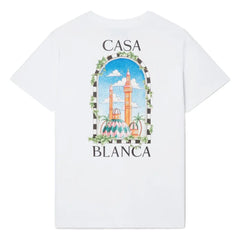 Casablanca White Cotton T-Shirt